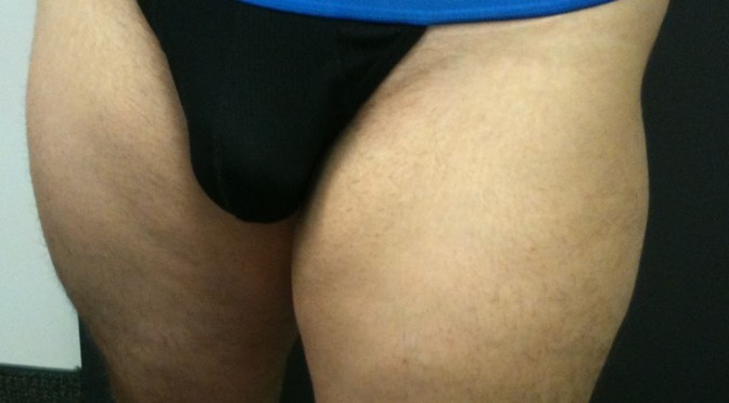 Thongs as gym wear???