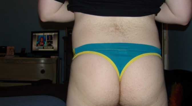 Day 26 – Clever Blue Thong