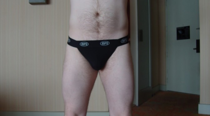 Day 89 – Black Rips Y-Back Thong