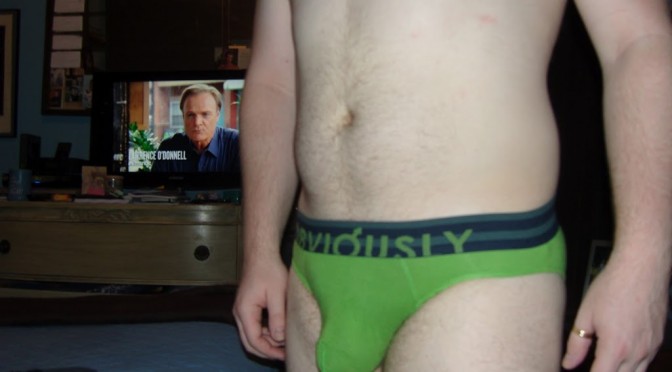 Day 141 – Lime Green Obviously briefs