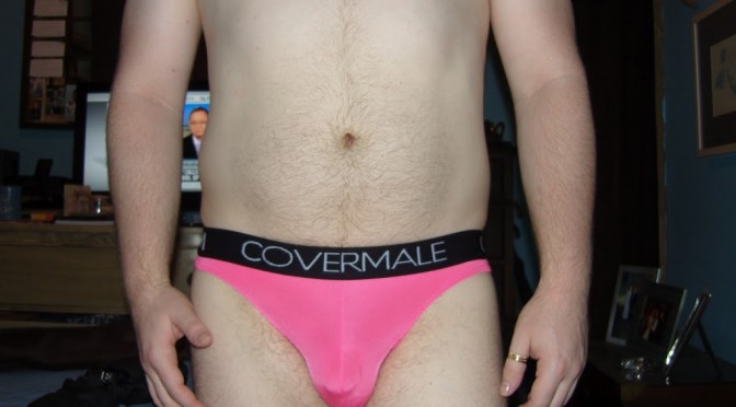 Day 152 – Pink Cover Male Wasted Up Briefs