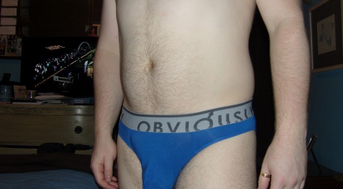 Day 156 – Blue Obviously Low Rise briefs