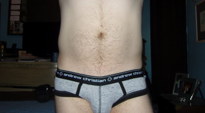 Day 191 – Grey Andrew Christian Briefs