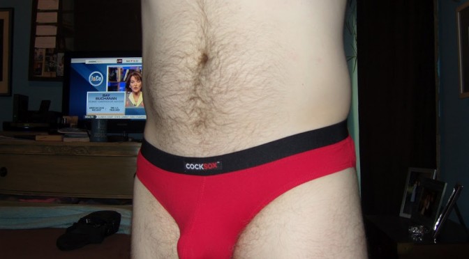 Day 267 – Red Cocksox Briefs