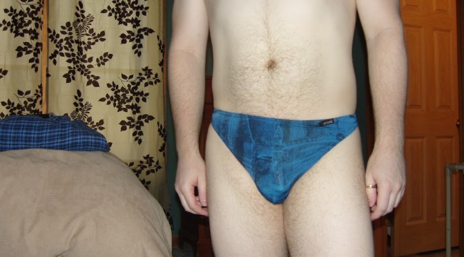 Day 359 – Blue Nature Thong