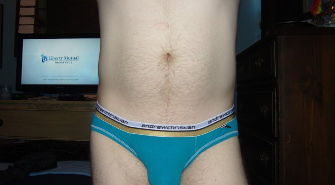 Day 455 – Teal Andrew Christian Color Vibe Brief