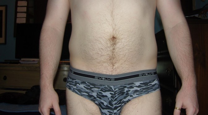 Day 509 – Grey Camouflage Evolve by 2xist Briefs
