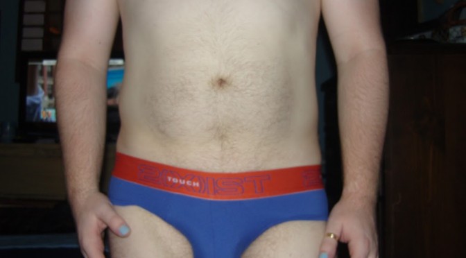 Day 556 – Blue 2xist Touch No Show Briefs