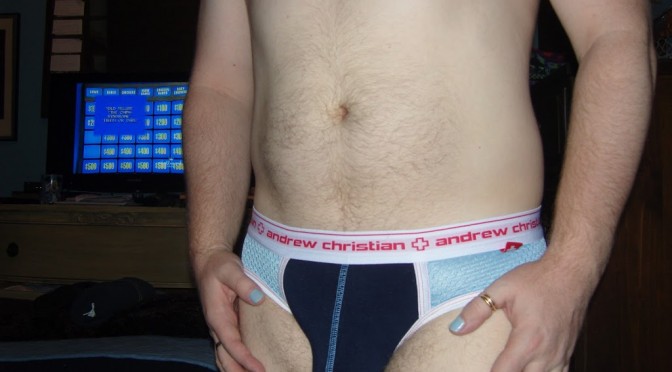 Day 559 – Andrew Christian Almost Naked Mesh Briefs