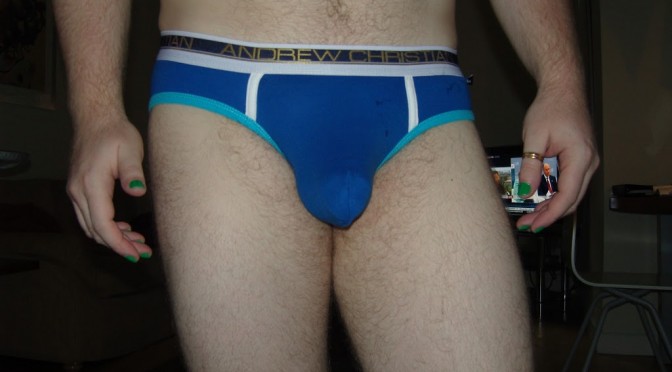 Day 611 – Royal Blue Andrew Christian Color Vibe Sports Brief
