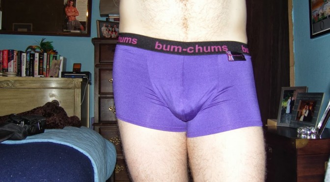 Day 635 – Purple BumChums Trunks