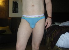 Day 848 – Light Blue Andrew Christian Smooth Vibe Briefs