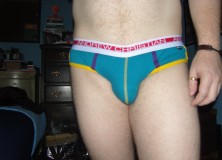 Day 906 – Pacific Lemonade Andrew Christian Color Vibe Briefs