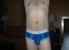 Day 930 – Royal Andrew Christian Tighty Whitey Punked briefs