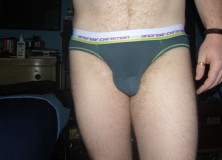 Day 933 – Grey Andrew Christian Colour Vibe Briefs
