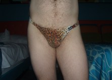 Day 976 – Leopard Print Cocksox Thong