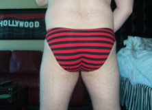 Day 1045 – Red and Black Cocksox Briefs