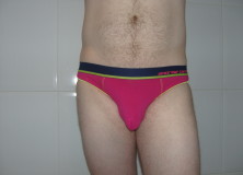 Day 1065 – Fuchsia Andrew Christian Almost Naked Air JockBrief