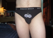 Day 1095 – Black Disco Balls Thong