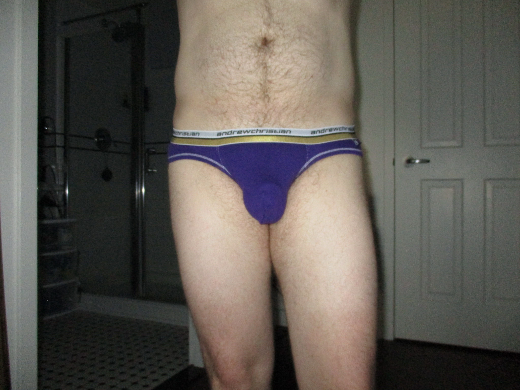 Purple briefs to end my week…and boy am I glad it’s done…