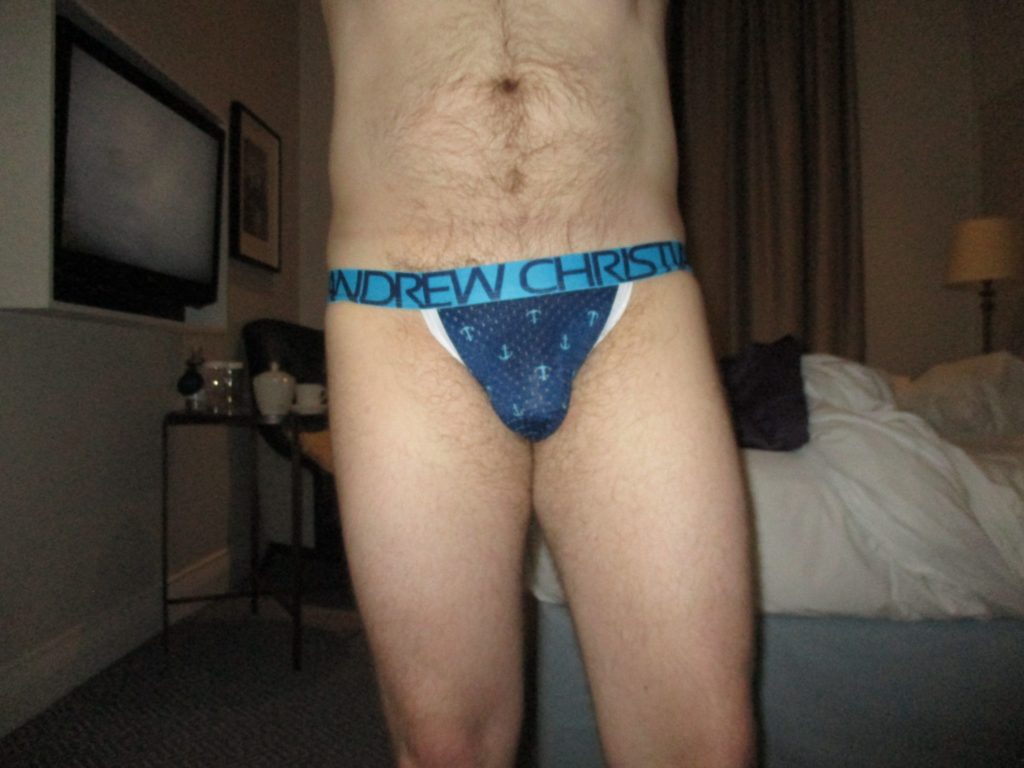Anchors Away…in a nautical themed jock…