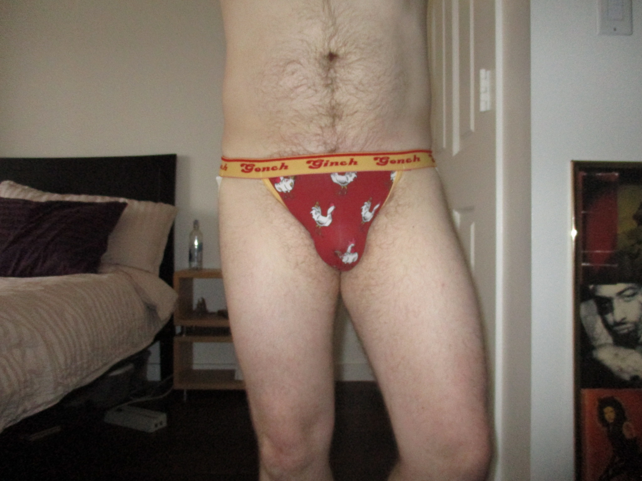 Wanna see my cock in this Ginch Gonch jock??