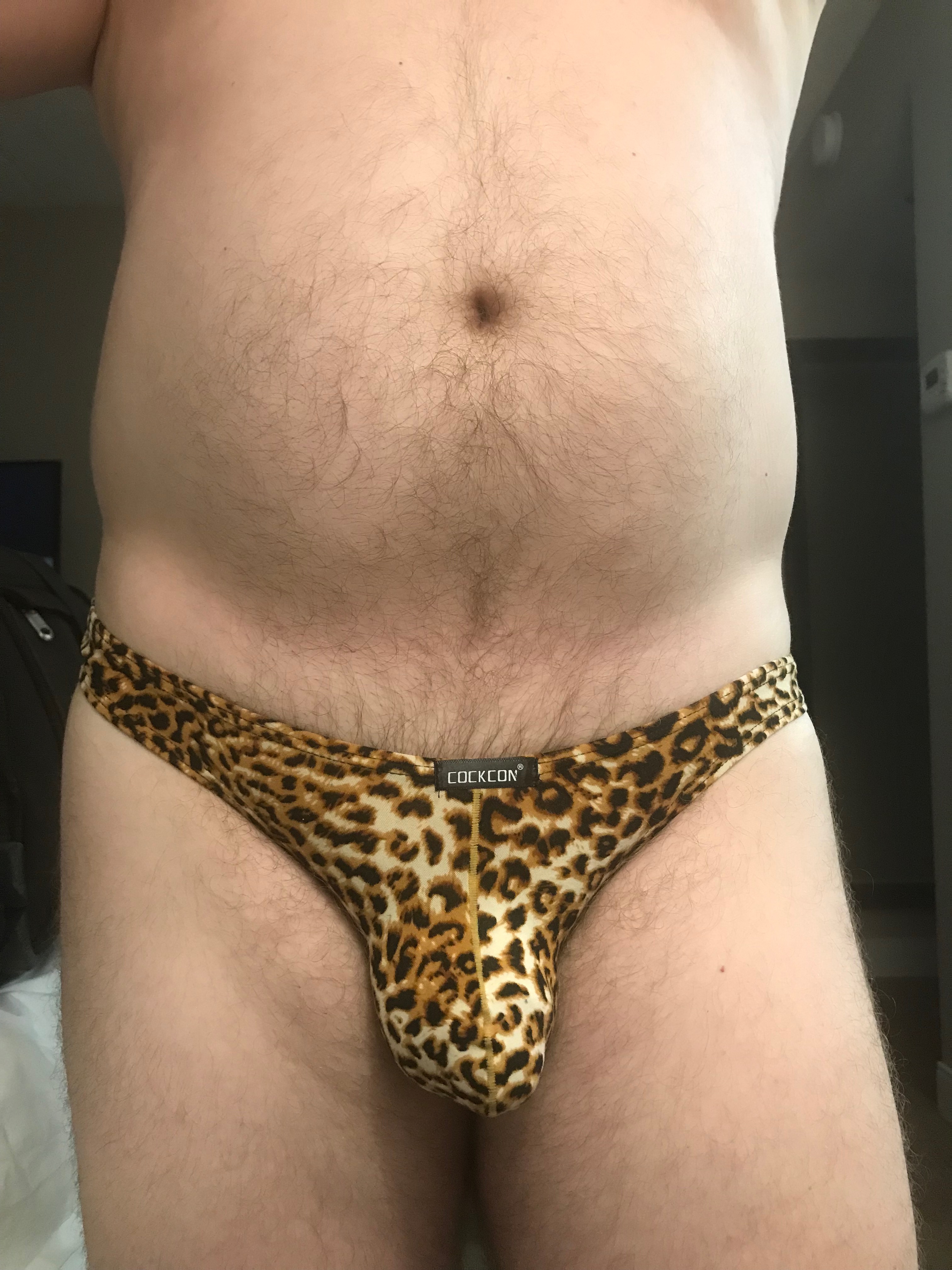 Pre-worn thong for another day of travel…