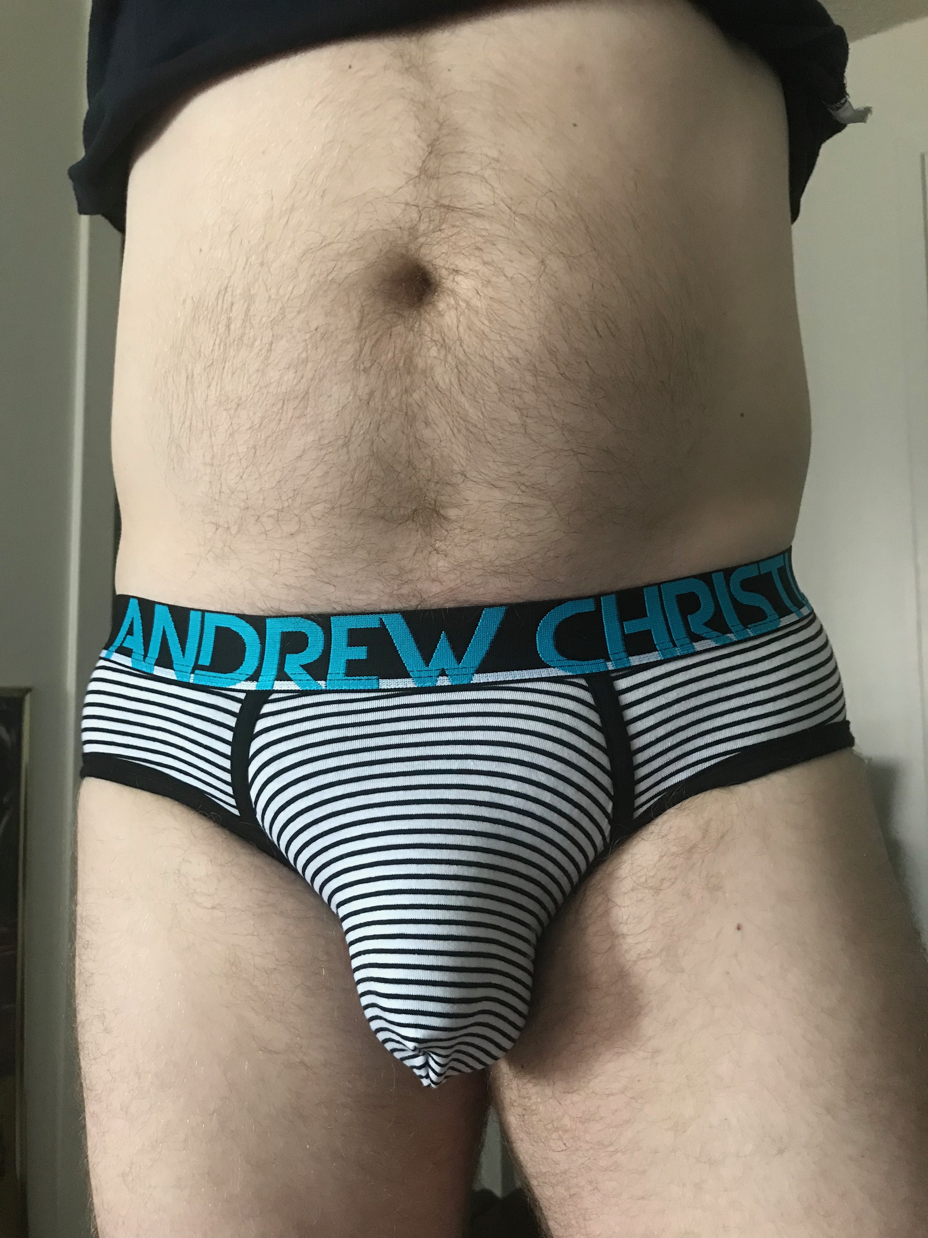 The boy in the striped undies…at least for today anyway…