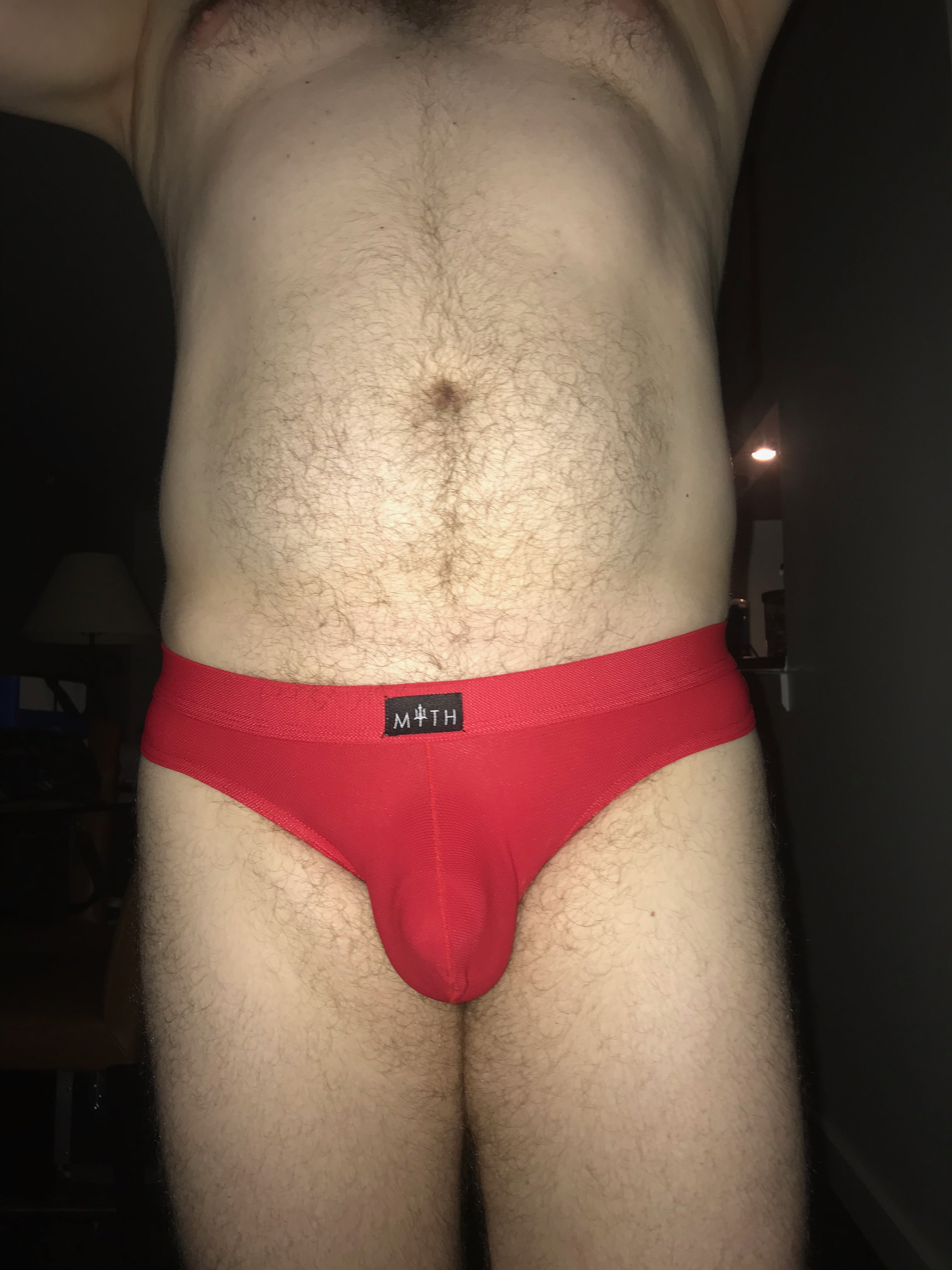 Myth Underwear in red mesh is anything but a folk tale…