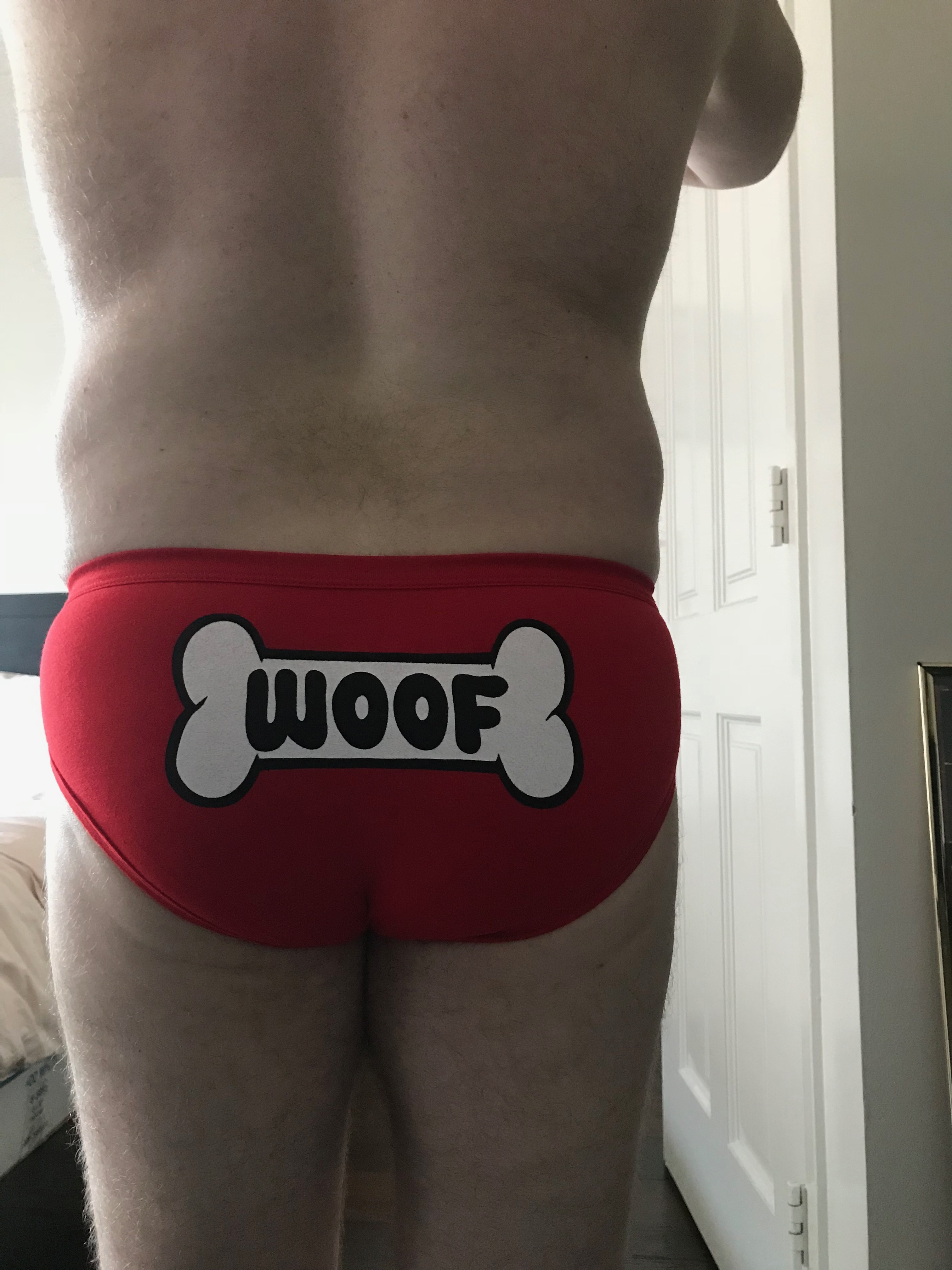 Basix briefs in red…but these are anything buy basic…