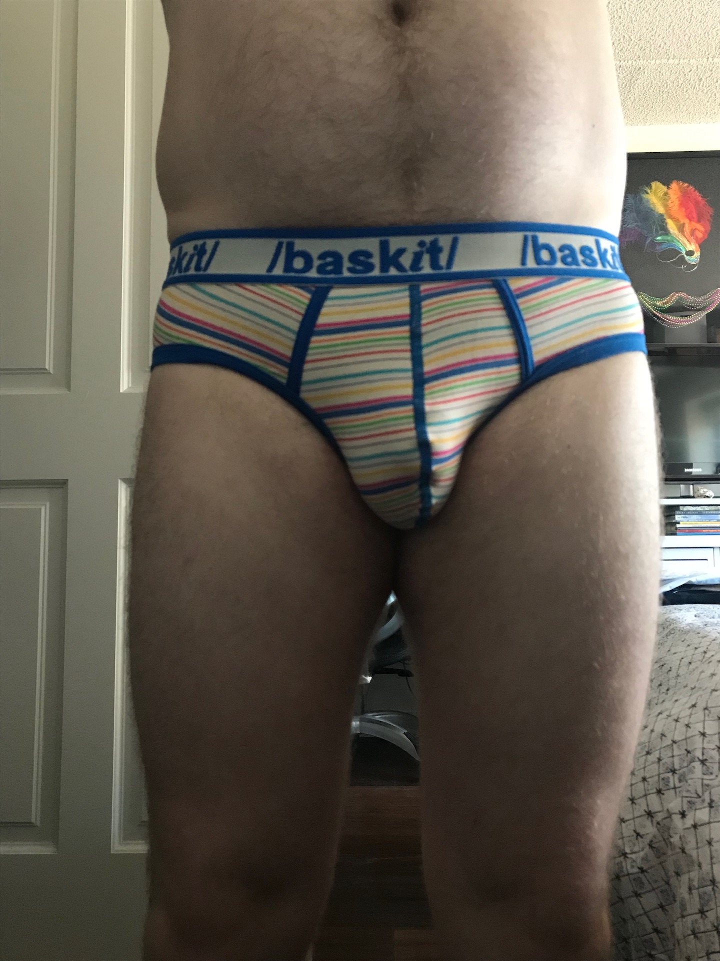 Stripe Pattern on Baskit briefs…