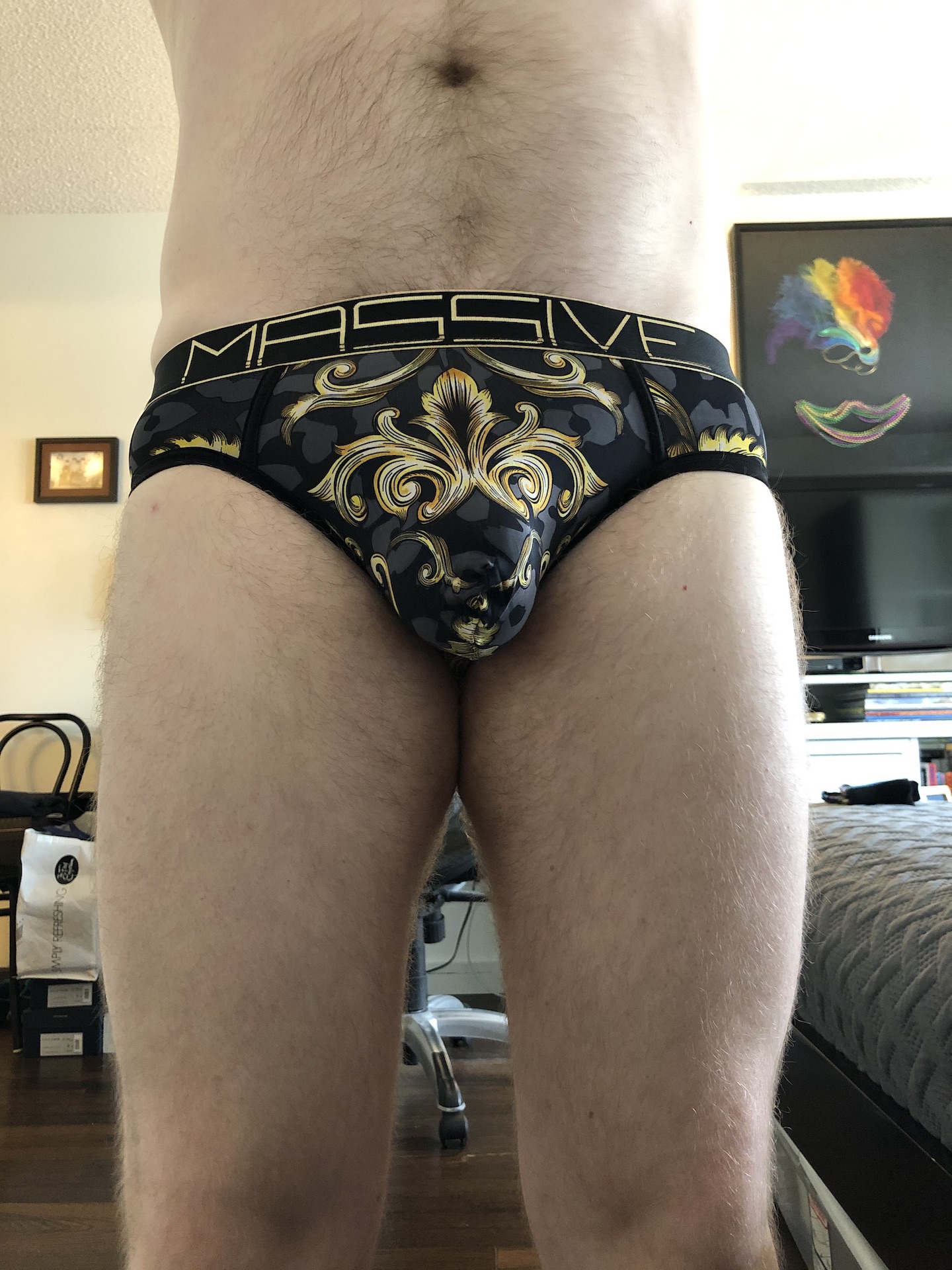 Massive print briefs for a rainy NYC Tuesday…