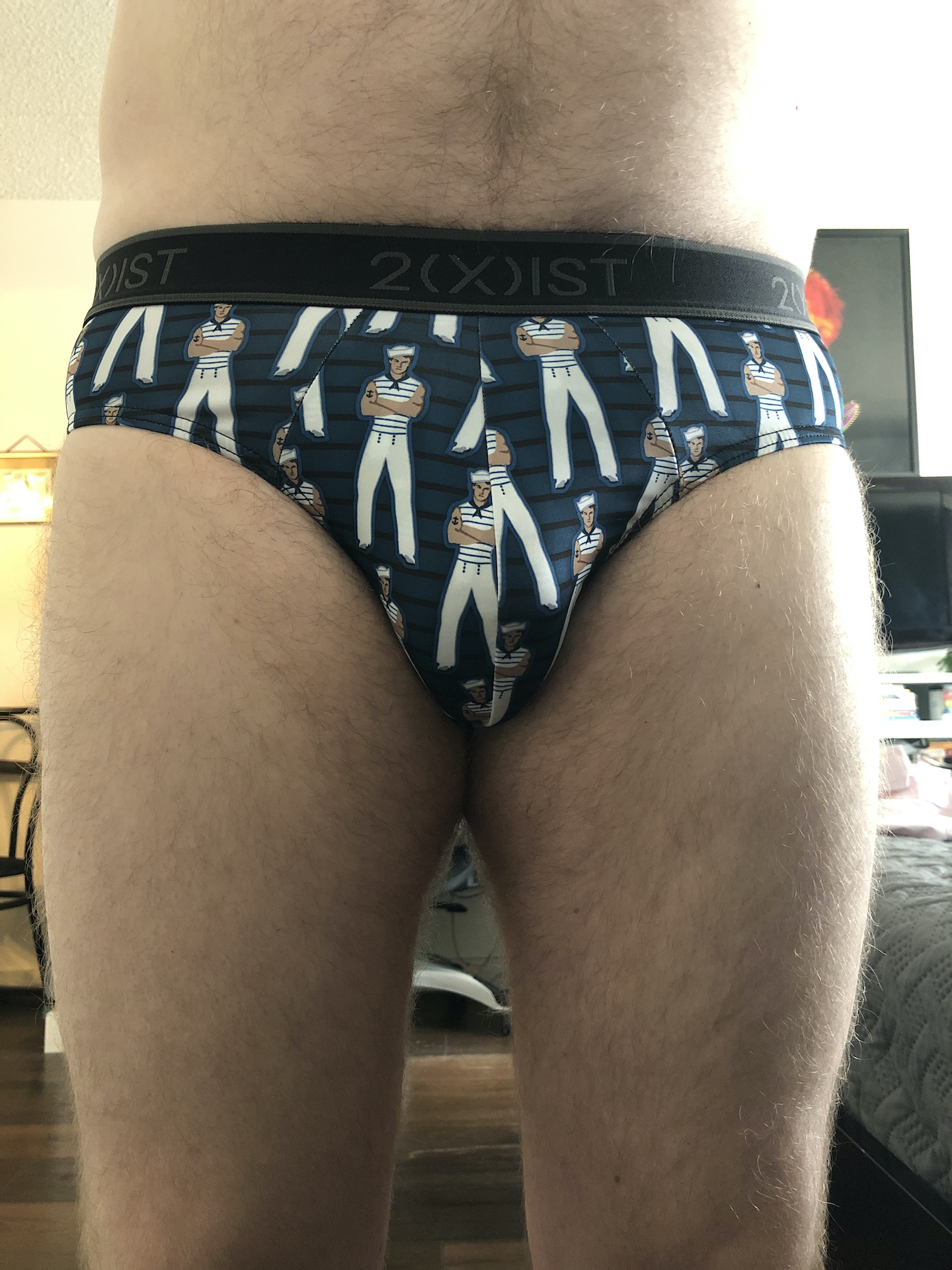 Ahoy Sailor! Feeling ship-shape in these briefs today…
